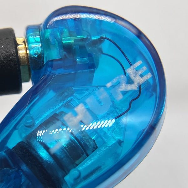 SHURE 【中古】AONIC215 UNI ブルー (Special Edition) 【SE215DYBL+