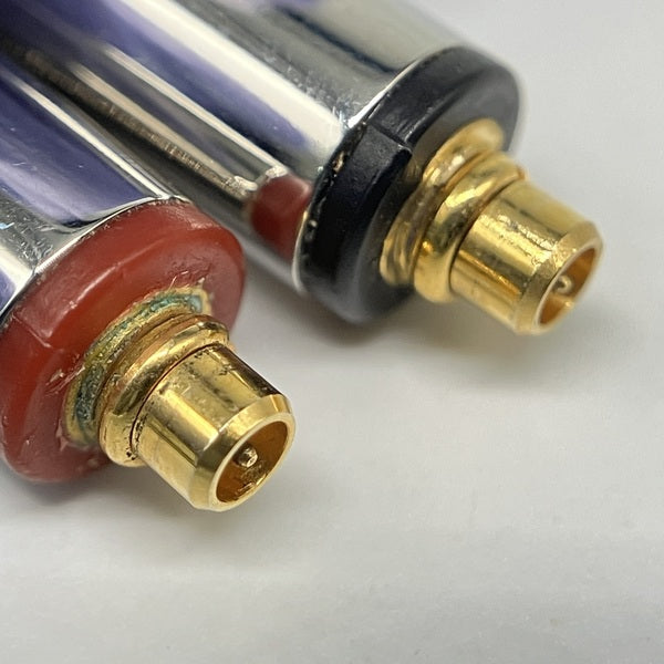 final 【中古】シルバーコートケーブル MMCX 1.2m 3.5mm 【C106