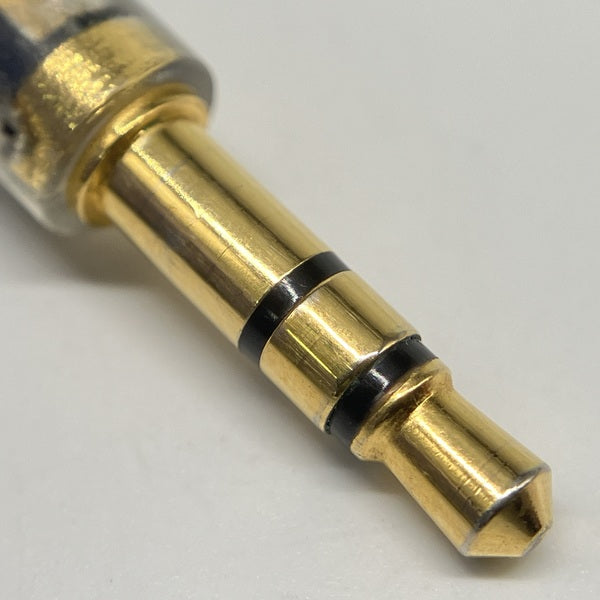 final 【中古】シルバーコートケーブル MMCX 1.2m 3.5mm 【C106
