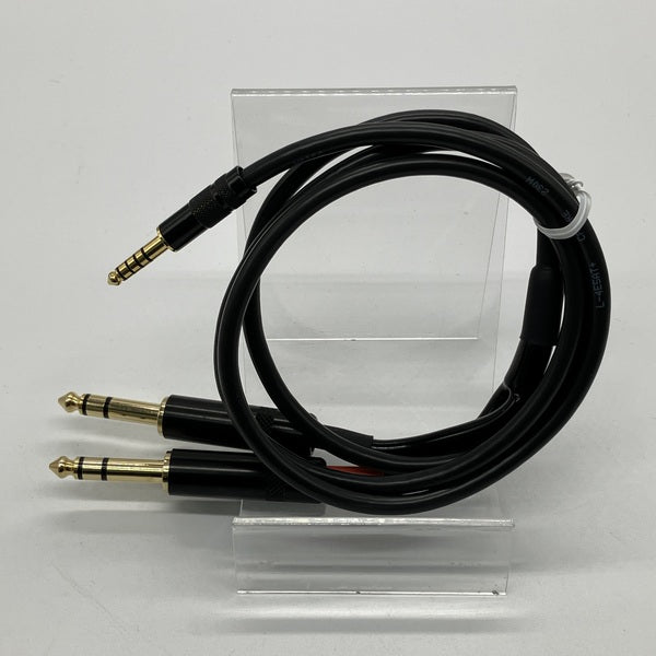 【中古】6.3mm×2 to 4.4mmケーブル 1.0ｍ【秋葉原】