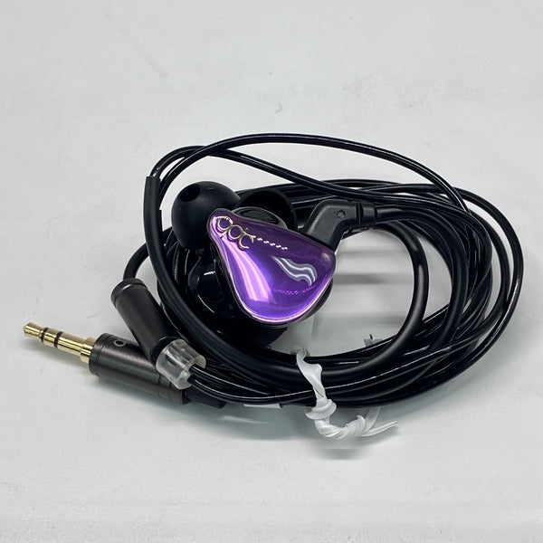 qdc SUPERIOR パープル イヤホン Fiio LC-RE 2pin qdc SUPERIOR
