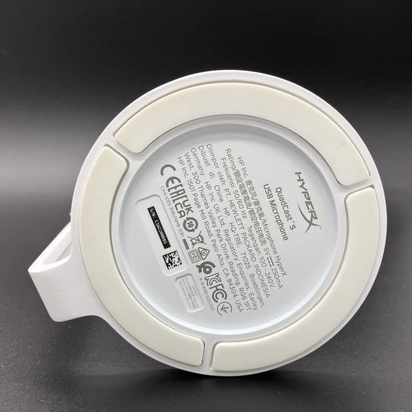 【中古】Hyper X Quadcast S White USBコンデンサーゲーミングマイク【519P0AA】【秋葉原】