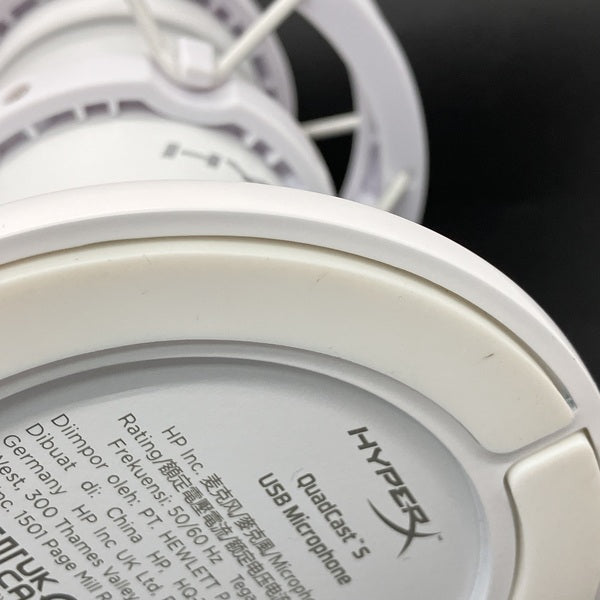 【中古】Hyper X Quadcast S White USBコンデンサーゲーミングマイク【519P0AA】【秋葉原】