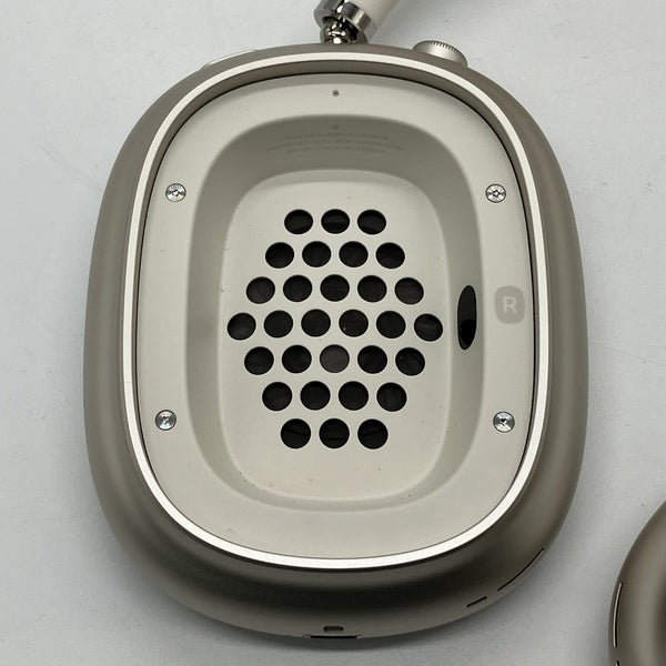 【中古】AirPods Max(USB-C) MWW53ZA/A スターライト （イヤーパッド欠品）【秋葉原】