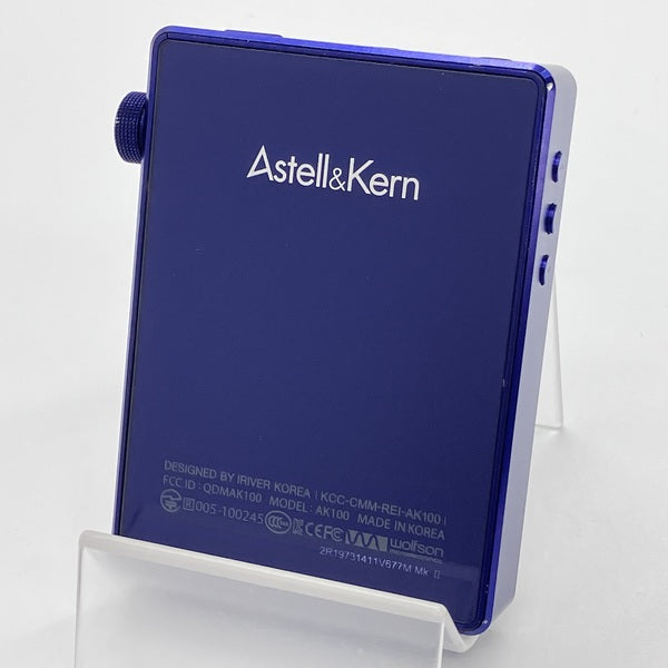 Astell&Kern 【中古】AK100MK2 LTD サファイアブルー【日本橋】 – e