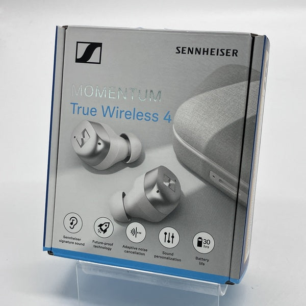 SENNHEISER 【中古】MOMENTUM True Wireless 4 ホワイトシルバー