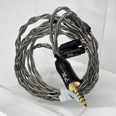 イヤホン PW Audio 7fold pipe Ser. Silver Ltd PW AUDIO 【中古】PW Audio 7fold Pipe Ser. Silver Ltd 2Pin-4.4mm