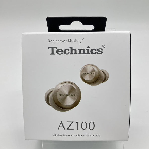 中古/右耳のみ/Technics EAH-AZ100-N/ゴールド/右のみ/金ロ Technics 【中古】EAH-AZ100-N シャンパンゴールド【日本橋】 – e