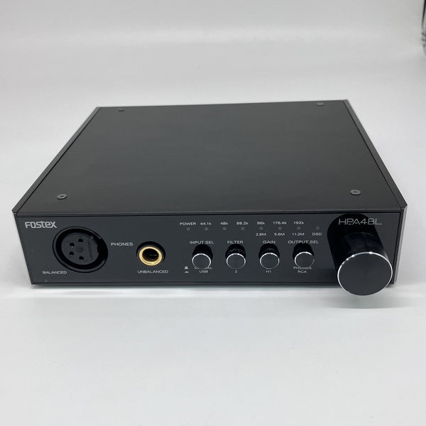 FOSTEX フォステクス/DAC&ヘッドホンアンプ/HP-A4BL/09610808BT/Aランク/82【中古】 FOSTEX 【中古】HP-A4BL D/Aコンバーター&ヘッドホンアンプ【日本橋