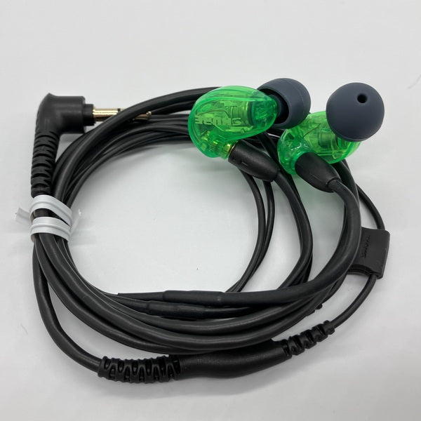 【未使用】SHURE SE215 Special Edition グリーン SHURE】SE215 Special Editionに待望の新色！グリーンカラーの