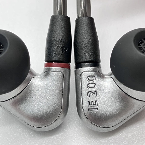 IE 200 Silver Edition イヤホン Sennheiser IE 200 (Silver Edition) Wired in-ear monitor headphones