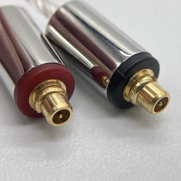final 【中古】シルバーコートケーブル MMCX 1.2m 3.5mm 【C106