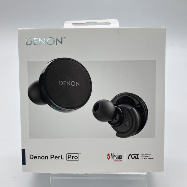 DENON 【中古】PerL Pro True Wireless Earbuds ブラック【AHC15PLBKEM