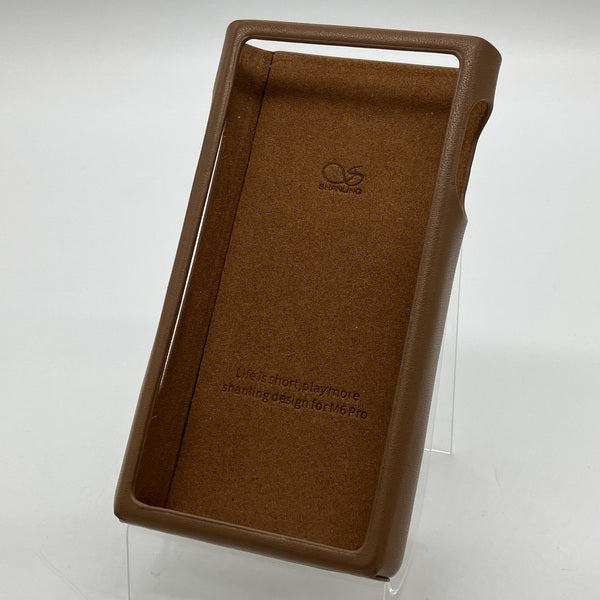【中古】M6Pro専用レザーケース ブラウン【日本橋】