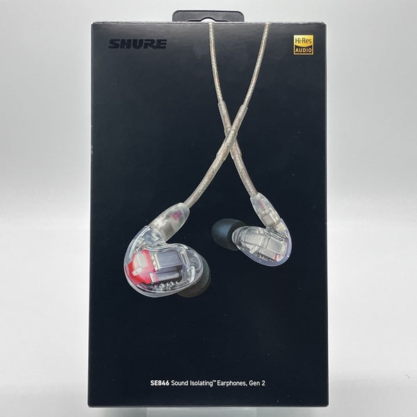 SHURE 【中古】SE846 (第2世代) クリア 【SE846G2CL】【日本橋】 – e