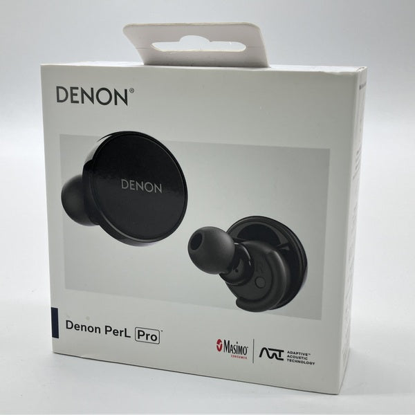 DENON 【中古】PerL Pro True Wireless Earbuds ブラック【AHC15PLBKEM