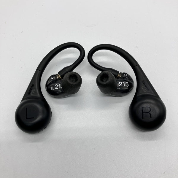 美品SHURE AONIC215 ブラックSE21DYBK+TW2-A SHURE 【中古】AONIC215-TW2 ブラック 【SE21DYBK+TW2-A】【日本橋