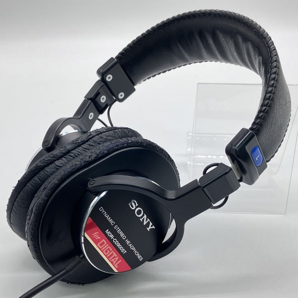 『新品イヤーパッド付き』SONY MDR-CD900ST 有線ヘッドホン　中古 良品中古 MDR-CD900ST ブラック ヘッドホン SONY あすつく 土日祝発送