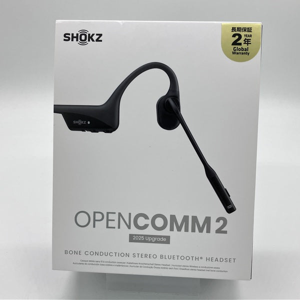 Shokz OpenComm2 2025 Upgrade 中古品 Shokz（ショックス） Shokz OpenComm2 2025 Upgrade オープンコムツー
