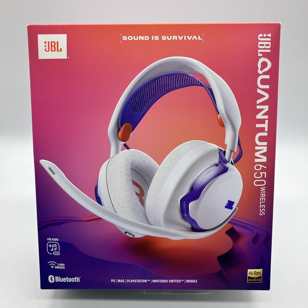 JBL 【中古】Quantum 650 WIRELESS ホワイト【JBLQTUM650WHT】【日本橋