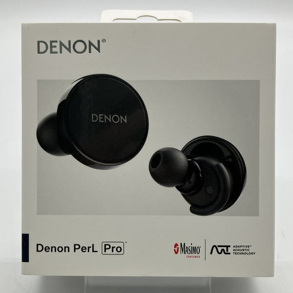 DENON 【中古】PerL Pro True Wireless Earbuds ブラック【AHC15PLBKEM