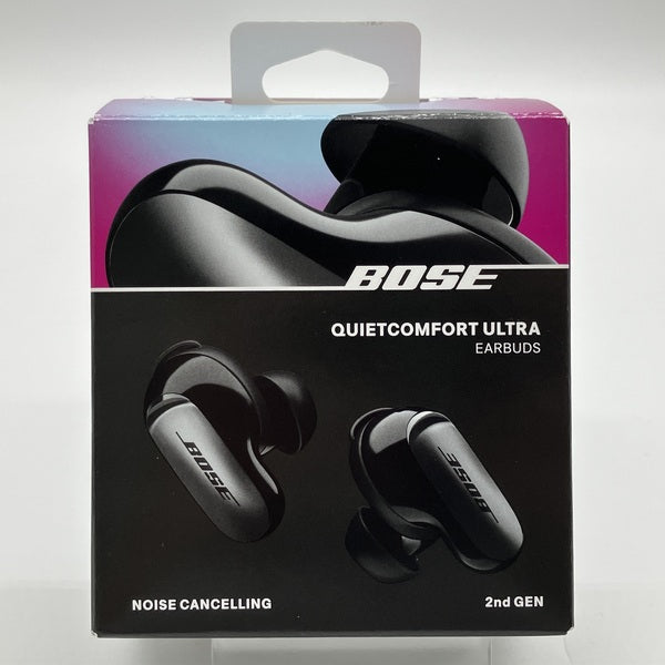 【中古】BOSE QuietComfort Ultra Earbuds ブラック BOSE QuietComfort Ultra Earbuds ブラック|中古オーディオ格安販売の