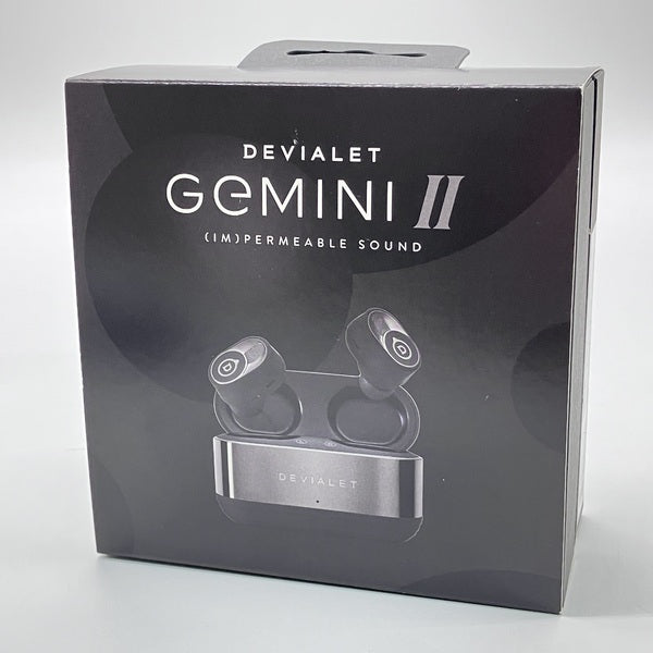 【中古品】DEVIALET Gemini II Matte Black 本体のみ DEVIALET 【中古】GEMINI II Matte Black【日本橋】 – e☆イヤホン