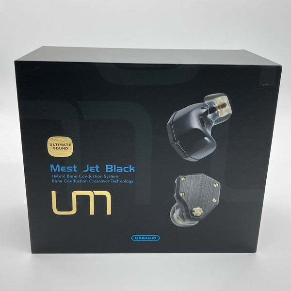 イヤホン Mest Jet Black Unique Melody 【中古】Mest Jet Black【UNM-1901】【秋葉原】 – e