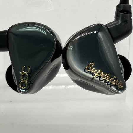 イヤホン QDC SUPERIOR Piano Black イヤホン カナル型 SUPERIOR Piano Black QDC-SUPERIOR-BK [カナル型