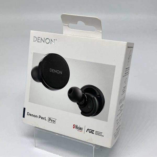 DENON 【中古】PerL Pro True Wireless Earbuds ブラック【AHC15PLBKEM