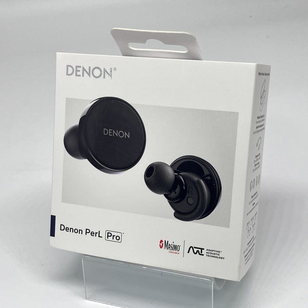 【中古】DENON PerL Pro DENON 【中古】PerL Pro True Wireless Earbuds ブラック【AHC15PLBKEM