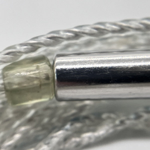 final 【中古】シルバーコートケーブル MMCX 1.2m 3.5mm 【C106
