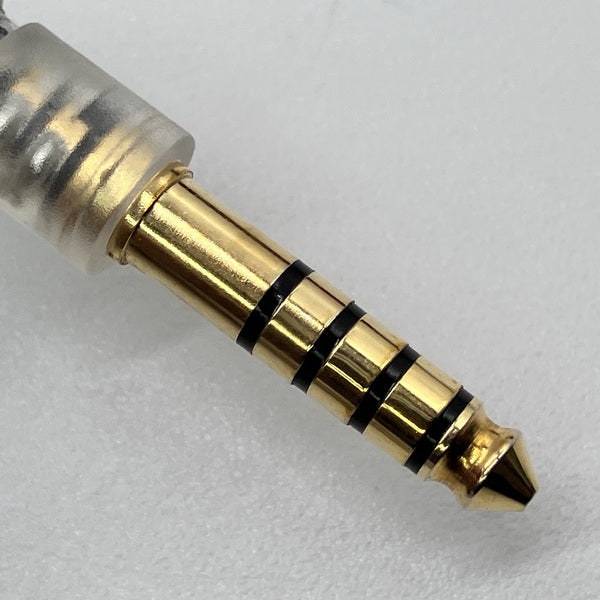 final 【中古】シルバーコートケーブル MMCX 1.2m 4.4mm 5極バランス