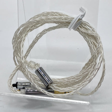 final 【中古】ソフトシルバーコートケーブル 2Pin 3.5mm (1.2m