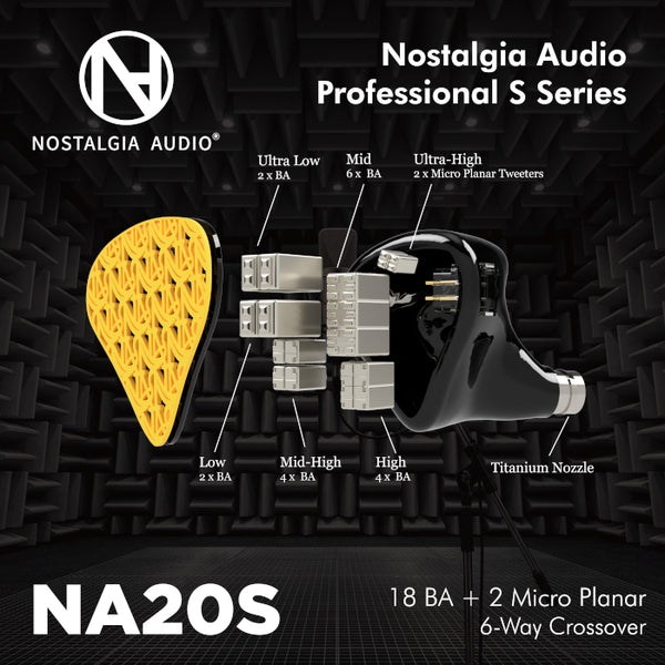 Nostalgia Audio NA20S(Universal Fit) – e☆イヤホン