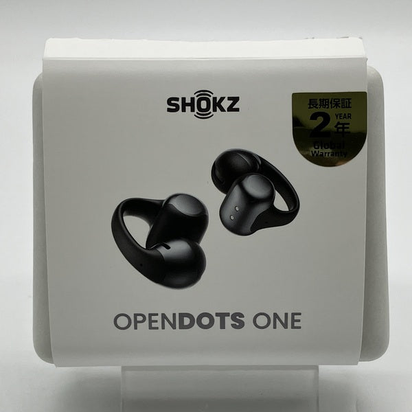 イヤーカフ型イヤホン OpenDots ONE SKZ-EP-000054 黒 Shokz(ショックス) OPENDOTS ONE Black SKZ-EP-000054 イヤーカフ型