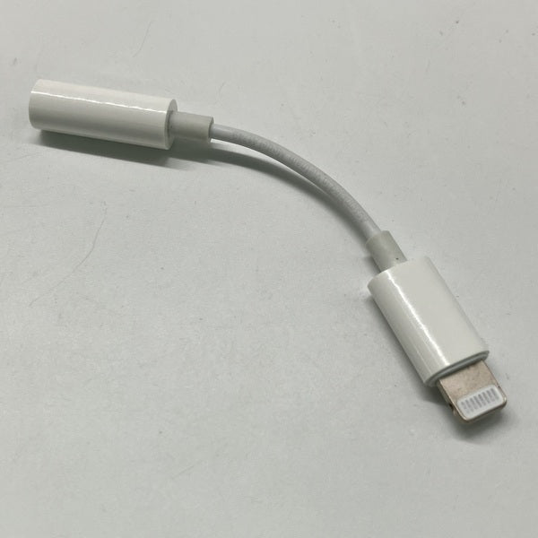 【中古】Lightning - 3.5 mmヘッドフォンジャックアダプタ【秋葉原】