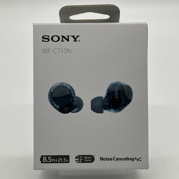 SONY WF-C7N ワイヤレスイヤホン　【中古】 SONY 【中古】WF-C710N LZ グラスブルー【秋葉原】 – e☆イヤホン