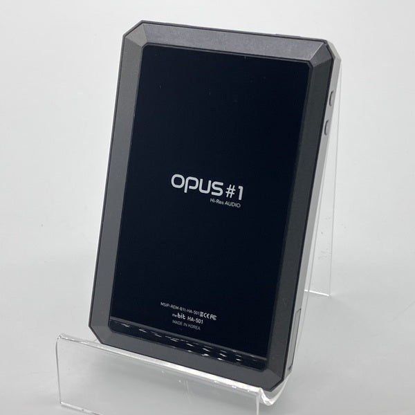 audio-opus 【中古】OPUS#1 ブラック ポータブルHi-Resプレイヤー