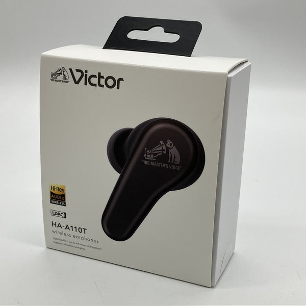 Victor 【中古】HA-A110T-B チャコールブラック【秋葉原】 – e☆イヤホン