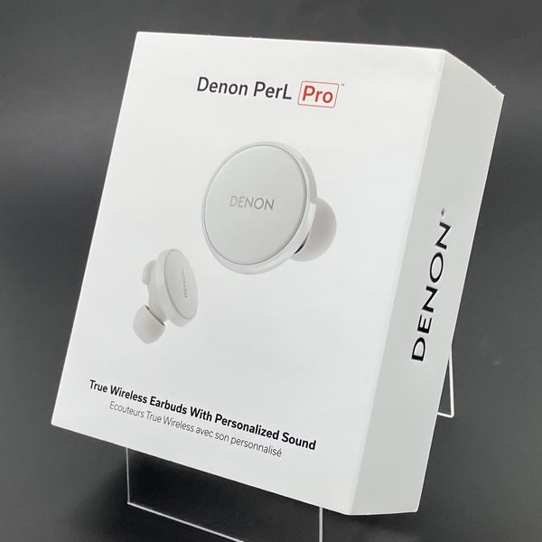 DENON 【中古】PerL Pro True Wireless Earbuds ホワイト【AHC15PLWTEM