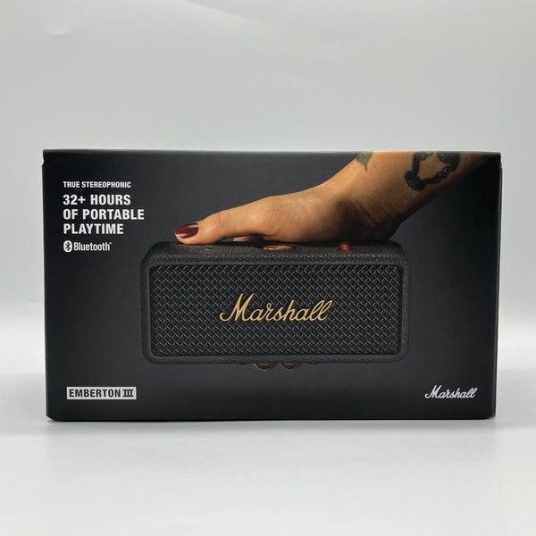 Marshall Emberton Ⅲスピーカー中古 Marshall 【中古】Emberton III Black and Brass【秋葉原】 – e☆イヤホン
