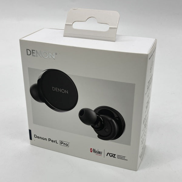 DENON 【中古】PerL Pro True Wireless Earbuds ブラック【AHC15PLBKEM