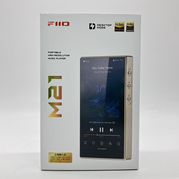 FIIO 【中古】M21 Titanium Gold 【FIO-M21-G】【秋葉原】 – e☆イヤホン