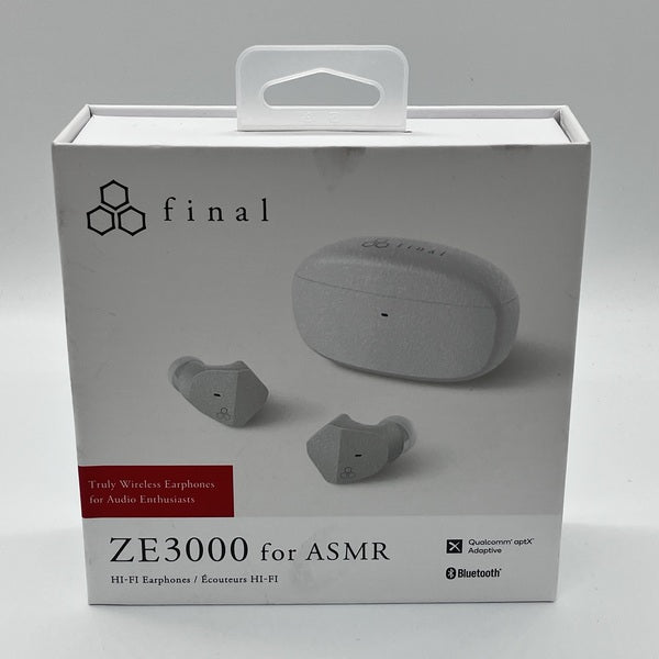 【新品未開封】final ZE3000 for ASMR final 【中古】ZE3000 for ASMR【秋葉原】 – e☆イヤホン