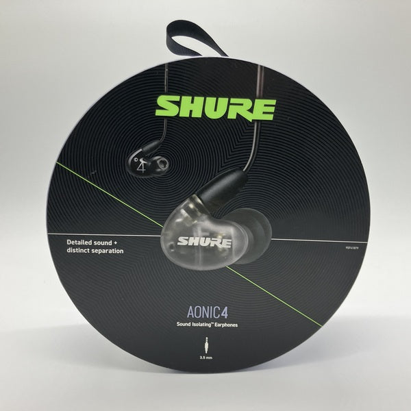 SHURE 【中古】AONIC4 ブラック 【SE42HYBK+UNI-A】【名古屋】 – e