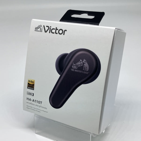 Victor 【中古】HA-A110T-B チャコールブラック【日本橋】 – e☆イヤホン