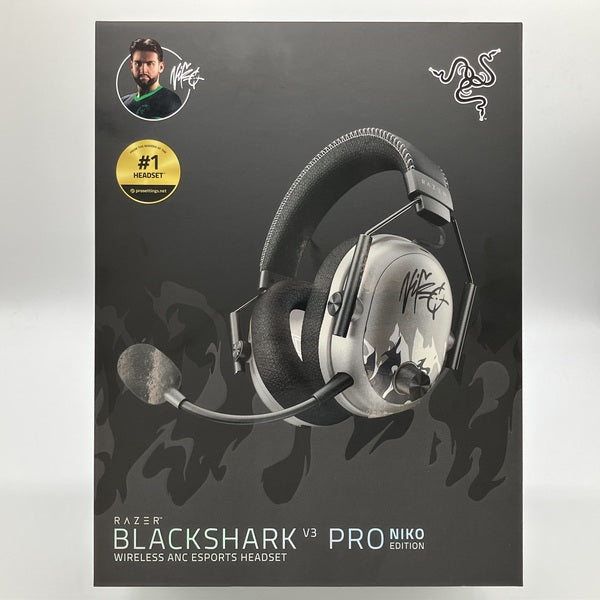 Razer BlackShark V3 Pro NIKO Edition　未開封 Razer 【中古】BlackShark V3 Pro NiKo Edition【RZ04-05401200-R3M1