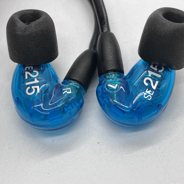 SHURE 【中古】AONIC215 UNI ブルー (Special Edition) 【SE215DYBL+