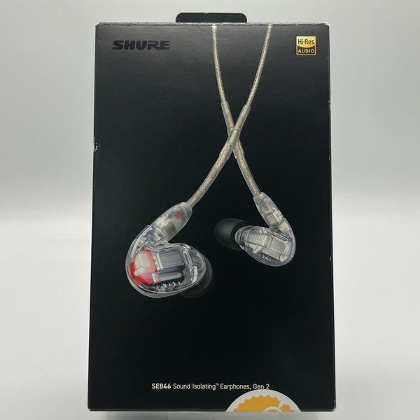 SHURE 【中古】SE846 (第2世代) クリア 【SE846G2CL】【日本橋】 – e